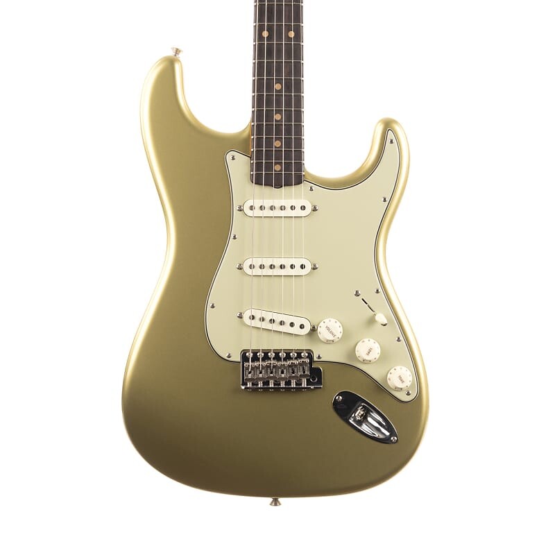 Электрогитара Fender Custom Shop Johnny A. Signature Stratocaster - Lydian Gold Metallic 
Электрогитара Fender Custom Shop Johnny A. Signature Stratocaster - Lydian Gold Metallic