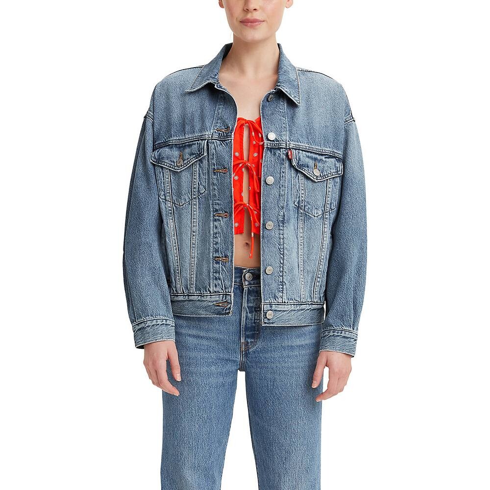 Женская джинсовая куртка Levi's Denim 90-х годов Trucker, цвет Turning Heads
Женская джинсовая куртка Levi's Denim 90-х годов Trucker, цвет Turning Heads