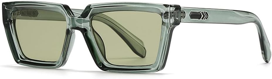 Модные квадратные солнцезащитные очки сине-зеленого цвета для женщин, винтажные градиентные очки с защитой от УФ-излучения UV400 для мужчин, трендовые солнцезащитные очки с заклепками WNCKSQ, Green Green
Модные квадратные солнцезащитные очки сине-зеленого цвета для женщин, винтажные градиентные очки с защитой от УФ-излучения UV400 для мужчин, трендовые солнцезащитные очки с заклепками WNCKSQ, Green Green