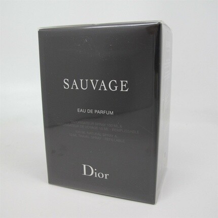 SAUVAGE by Dior Парфюмированная вода-спрей 10 мл (0,34 унции) и 100 мл (3,4 унции) — упаковка из 2 шт.
SAUVAGE by Dior Парфюмированная вода-спрей 10 мл (0,34 унции) и 100 мл (3,4 унции) — упаковка из 2 шт.