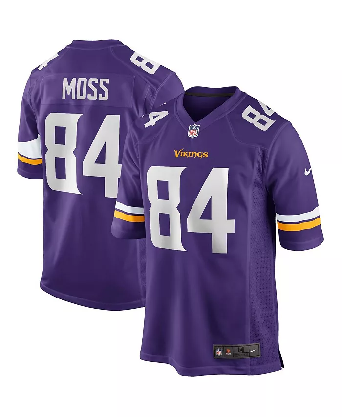 Мужская фиолетовая игровая футболка Randy Moss Minnesota Vikings для вышедшего на пенсию игрока Nike
Мужская фиолетовая игровая футболка Randy Moss Minnesota Vikings для вышедшего на пенсию игрока Nike