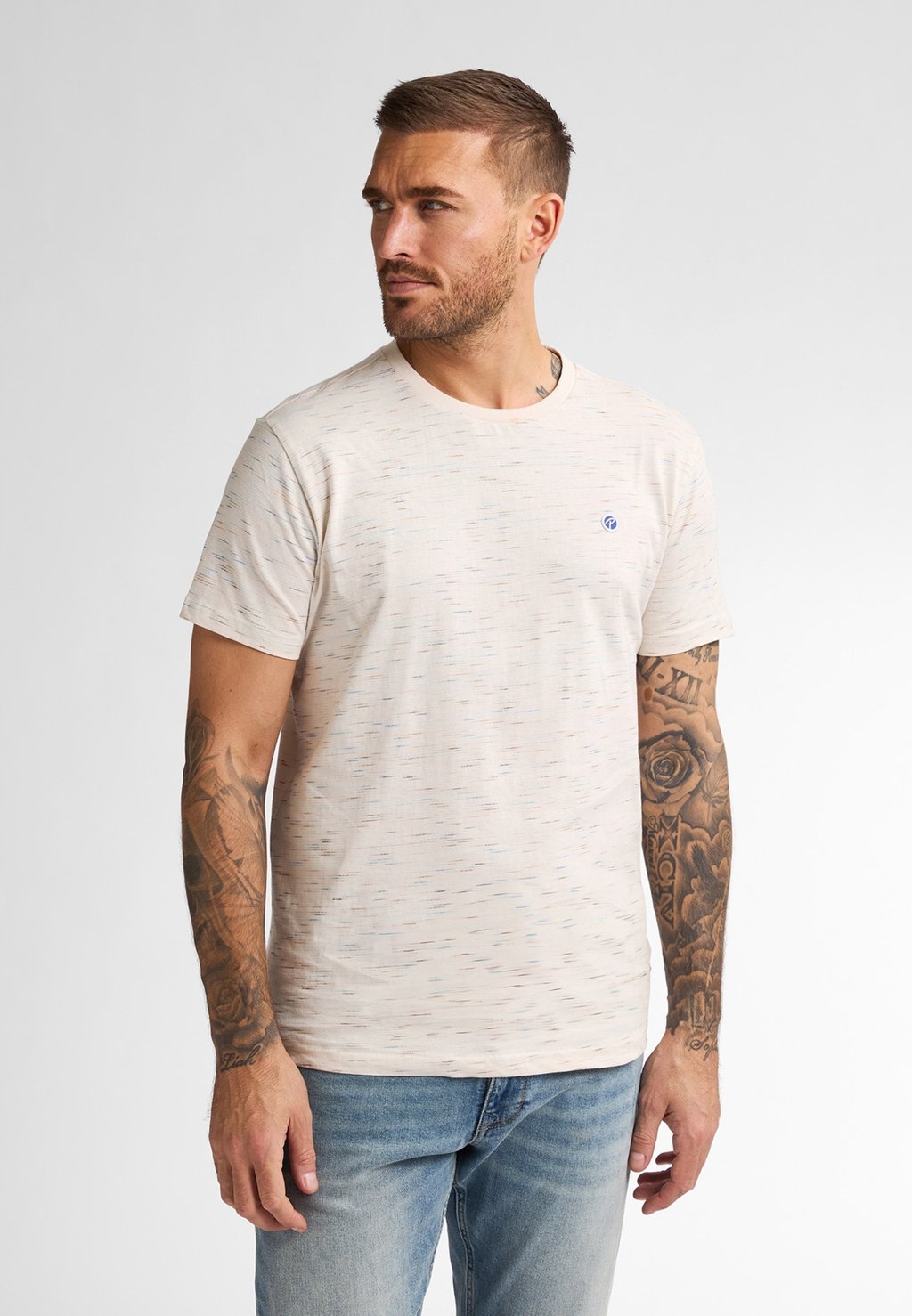 Футболка с принтом LOGO SANDSTONE Petrol Industries, цвет Seashell 
Футболка с принтом LOGO SANDSTONE Petrol Industries, цвет Seashell