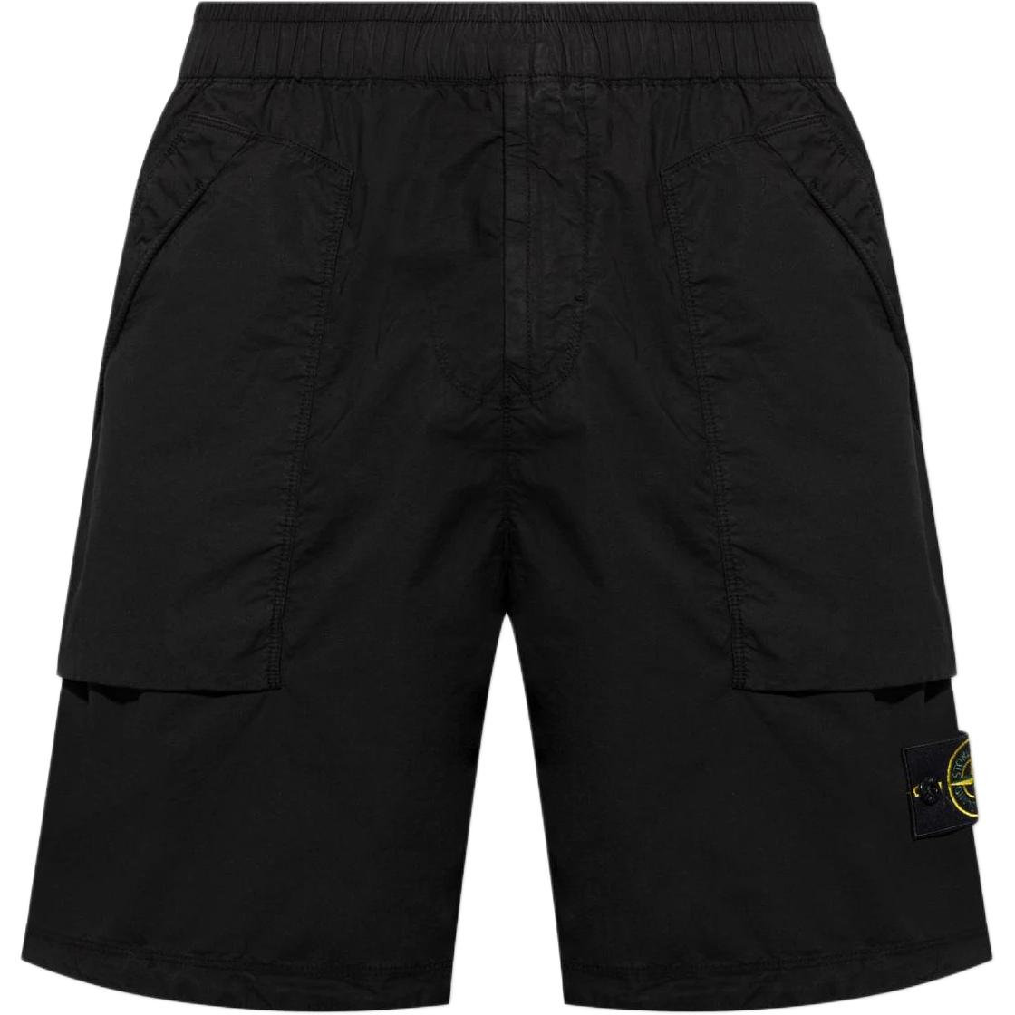 Бермуды с нашивкой логотипа STONE ISLAND, черный
Бермуды с нашивкой логотипа STONE ISLAND, черный