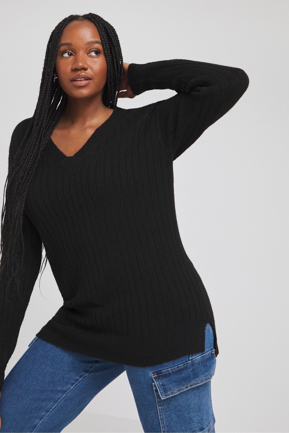 Туника с напуском и v-образным вырезом Sponge Simply Be, черный
Туника с напуском и v-образным вырезом Sponge Simply Be, черный