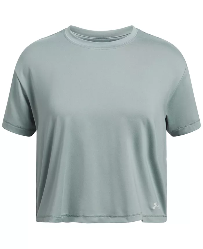 Футболка с коротким рукавом Big Girls Motion Under Armour, зеленый
Футболка с коротким рукавом Big Girls Motion Under Armour, зеленый