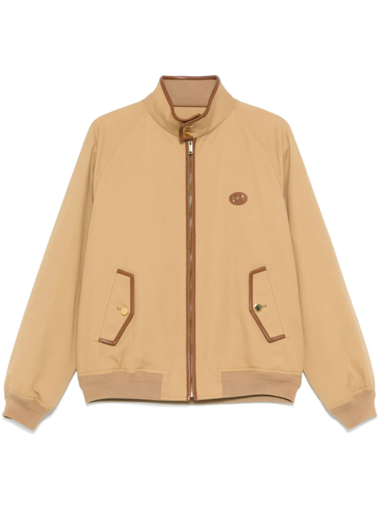 Valentino Garavani бомбер с логотипом VLogo Signature, коричневый
Valentino Garavani бомбер с логотипом VLogo Signature, коричневый