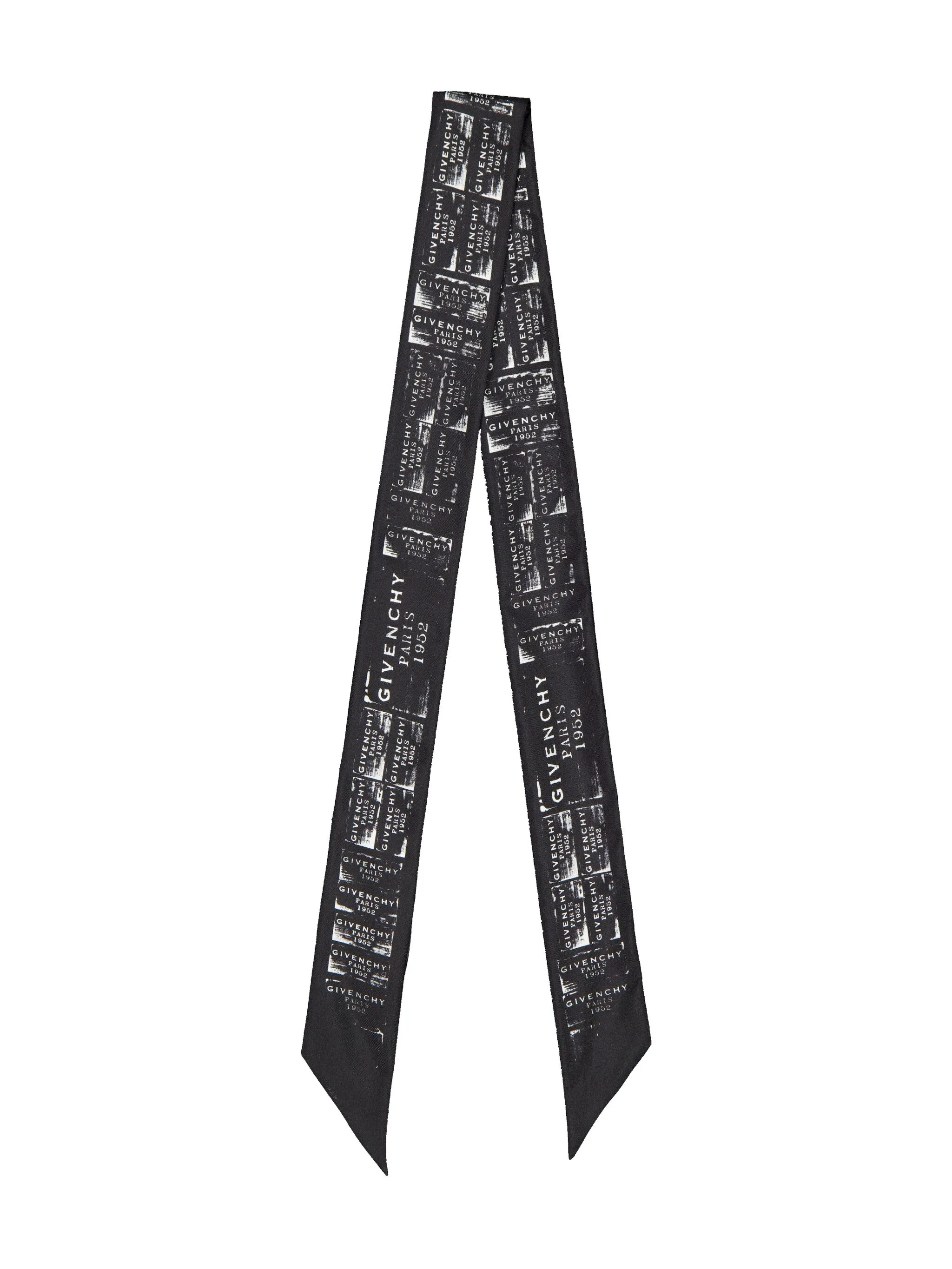 Шелковый платок с логотипом Givenchy, черный
Шелковый платок с логотипом Givenchy, черный