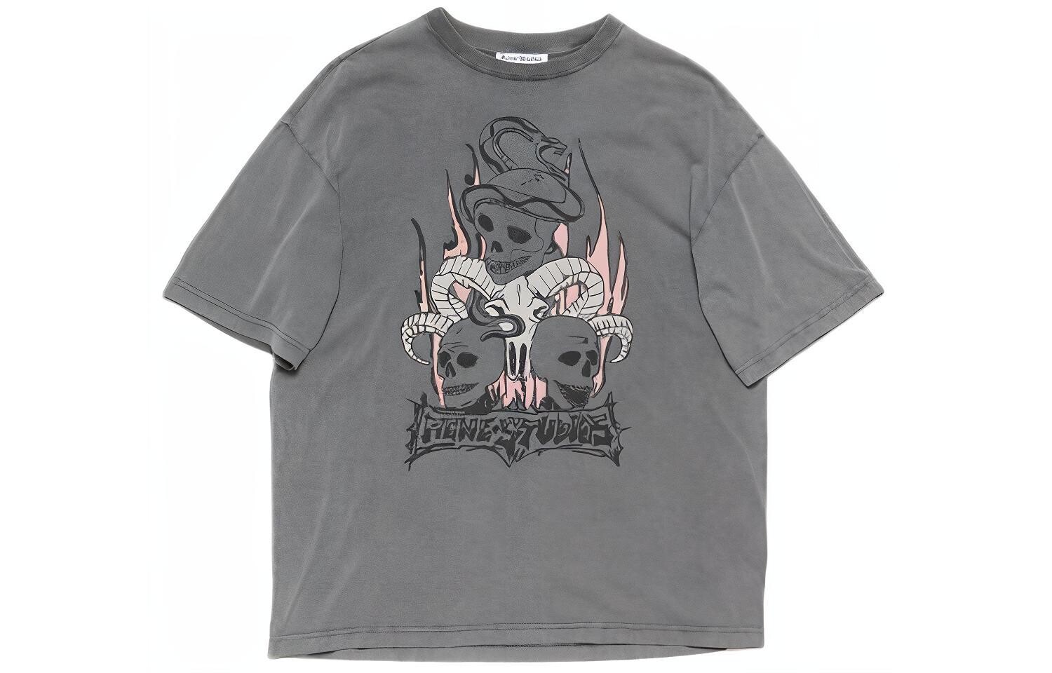 Футболка унисекс выцветшая черная Acne Studios, черный
Футболка унисекс выцветшая черная Acne Studios, черный