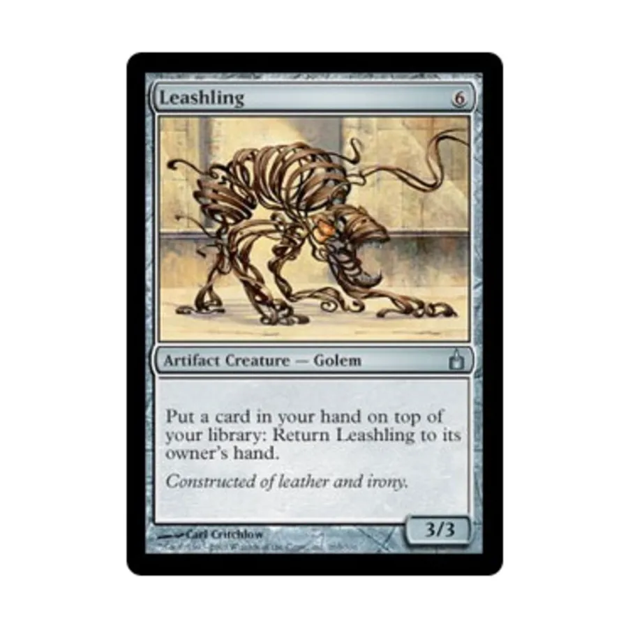 CCG Поводок (U), MTG - Ravnica
CCG Поводок (U), MTG - Ravnica