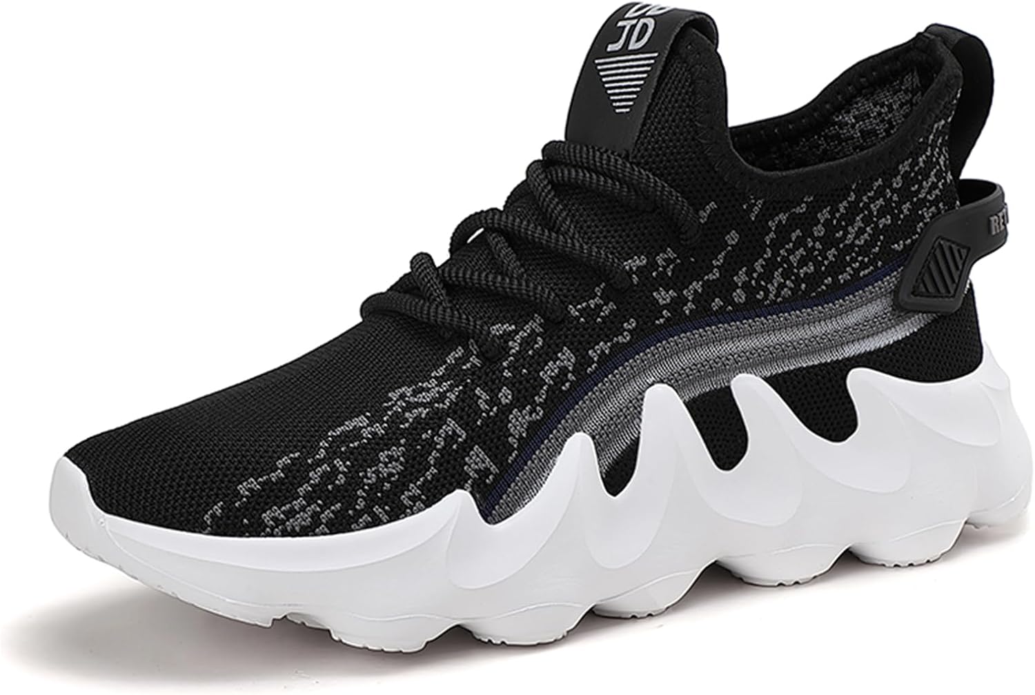Мужские модные кроссовки с вязаной дышащей сеткой, шнуровкой, удобной подошвой, противоскользящие, с мягкой подошвой для активного отдыха, прогулок, бега и тенниса Jhfdioy, черный
Мужские модные кроссовки с вязаной дышащей сеткой, шнуровкой, удобной подошвой, противоскользящие, с мягкой подошвой для активного отдыха, прогулок, бега и тенниса Jhfdioy, черный