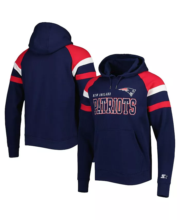 Мужская синяя толстовка с капюшоном New England Patriots Draft Fleece Raglan Pullover Hoodie Starter
Мужская синяя толстовка с капюшоном New England Patriots Draft Fleece Raglan Pullover Hoodie Starter