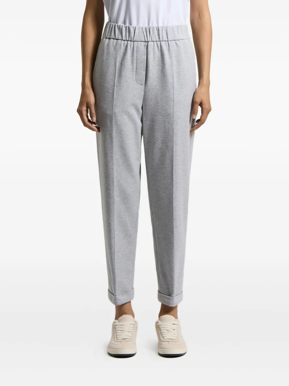 Брюки с манжетами Peserico, серый
Брюки с манжетами Peserico, серый