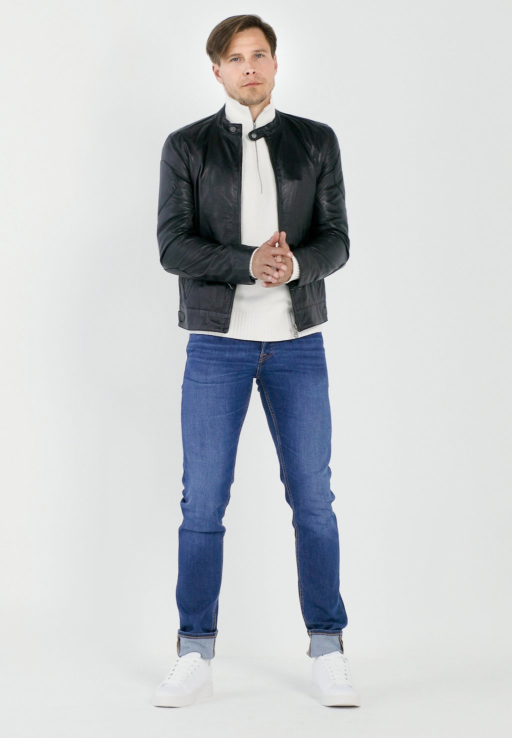 Кожаная куртка NO N4ME, черный
Кожаная куртка NO N4ME, черный