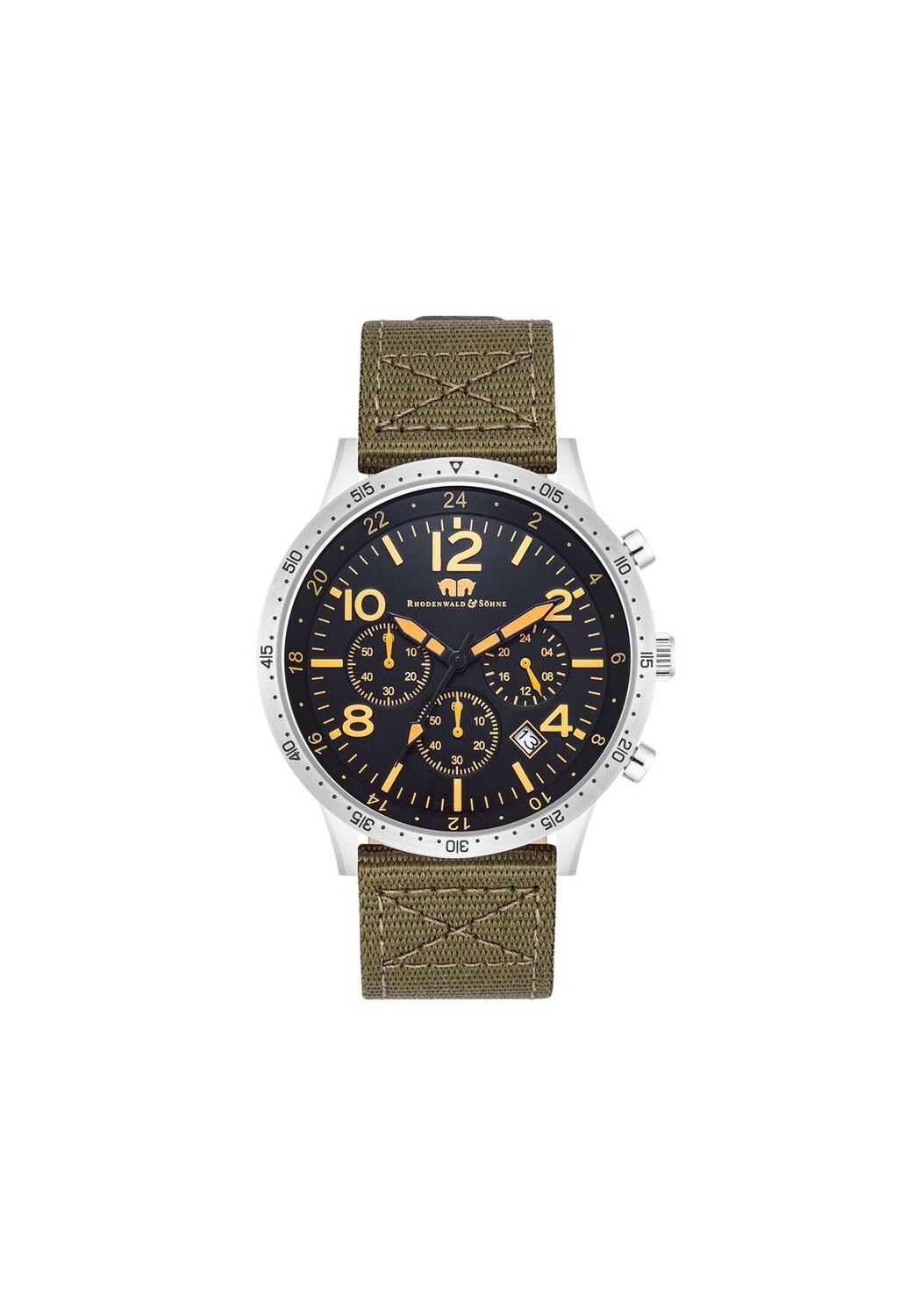 Капитан хронографа RHODENWALD & SÖHNE, зеленый
Капитан хронографа RHODENWALD & SÖHNE, зеленый
