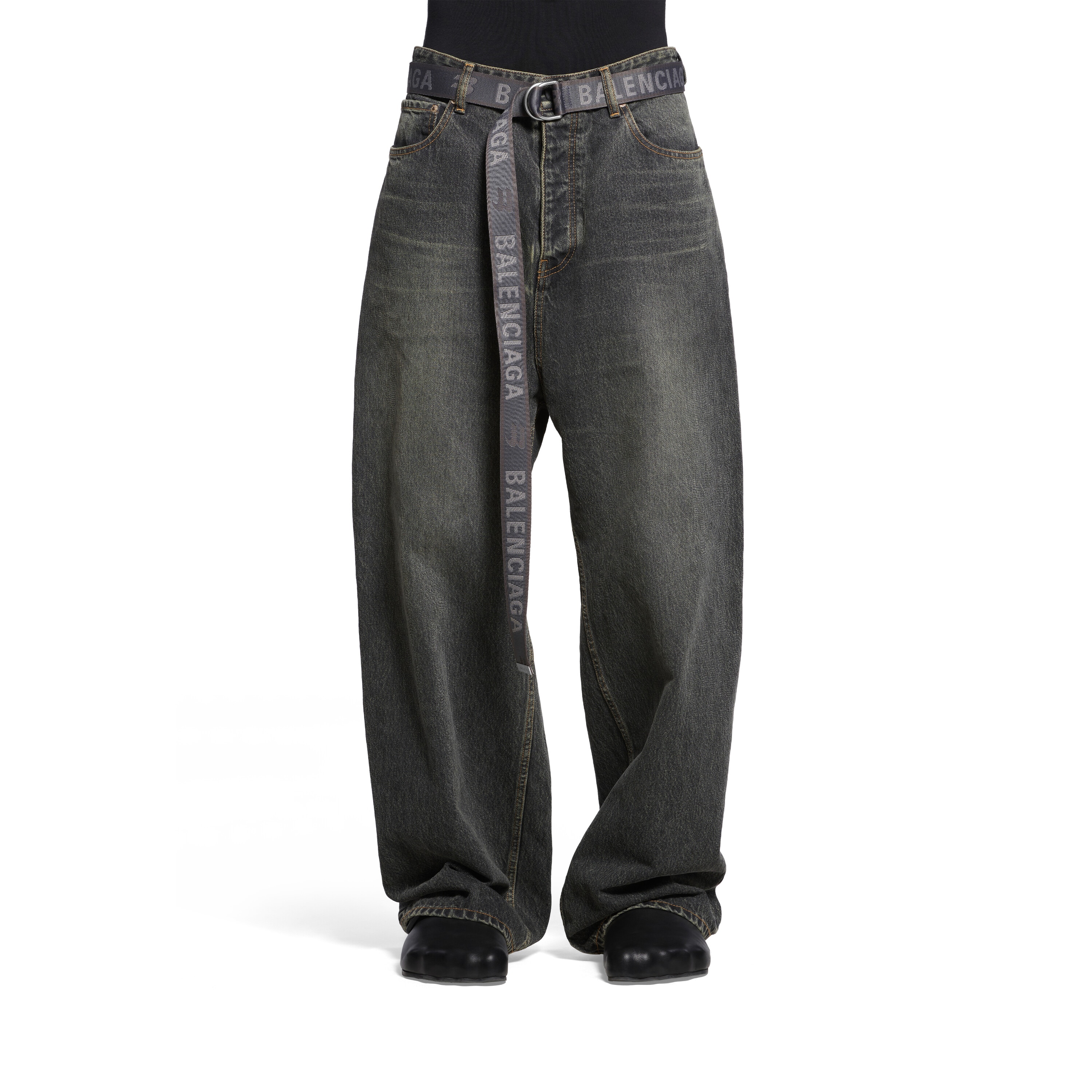 Ремень с D-образным кольцом BALENCIAGA, синий
Ремень с D-образным кольцом BALENCIAGA, синий