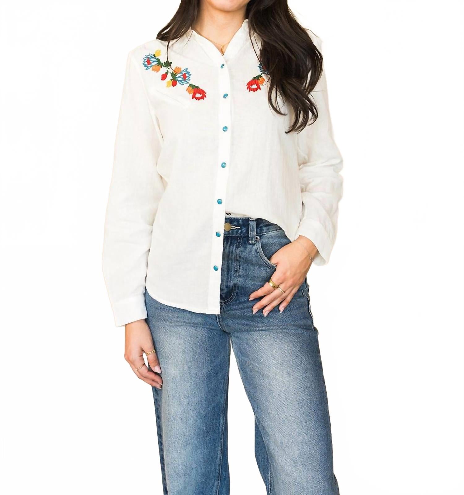 Рубашка Winnie в белом цвете TASHA POLIZZI
Рубашка Winnie в белом цвете TASHA POLIZZI