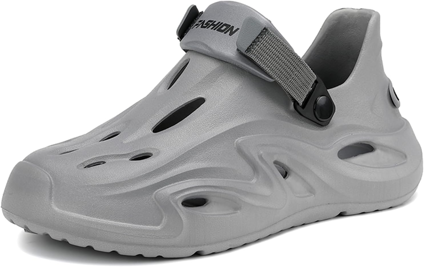 Мужские сабо с легкой посадкой, выполненные из мягкого материала EVA, с плоским каблуком, округлым носком, дышащие, повседневные туфли для пляжа, плавания в бассейне, летних прогулок и водного спорта, быстро сохнут Psieicwm, серый
Мужские сабо с легкой посадкой, выполненные из мягкого материала EVA, с плоским каблуком, округлым носком, дышащие, повседневные туфли для пляжа, плавания в бассейне, летних прогулок и водного спорта, быстро сохнут Psieicwm, серый