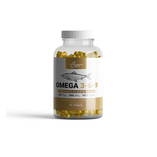 Vitalmax Omega 3-6-9, сердечные жирные кислоты, 60 капсул. Inna marka
Vitalmax Omega 3-6-9, сердечные жирные кислоты, 60 капсул. Inna marka