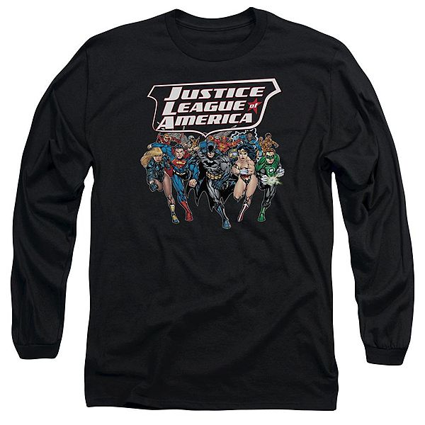 Футболка с длинным рукавом Justice League of America Charging Justice Licensed Character
Футболка с длинным рукавом Justice League of America Charging Justice Licensed Character