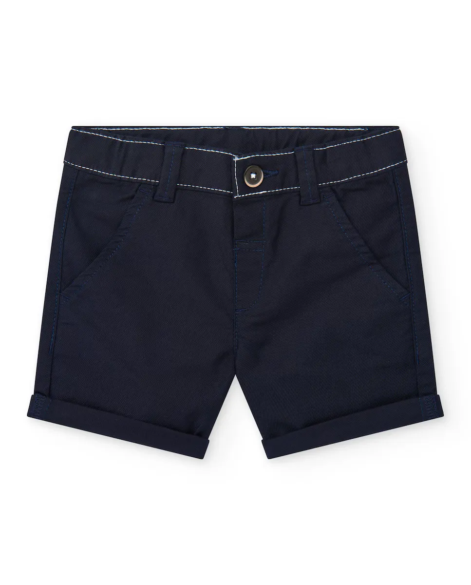 Шорты-бермуды для мальчиков с подвернутым краем Tuc tuc, тёмно-синий
Шорты-бермуды для мальчиков с подвернутым краем Tuc tuc, тёмно-синий