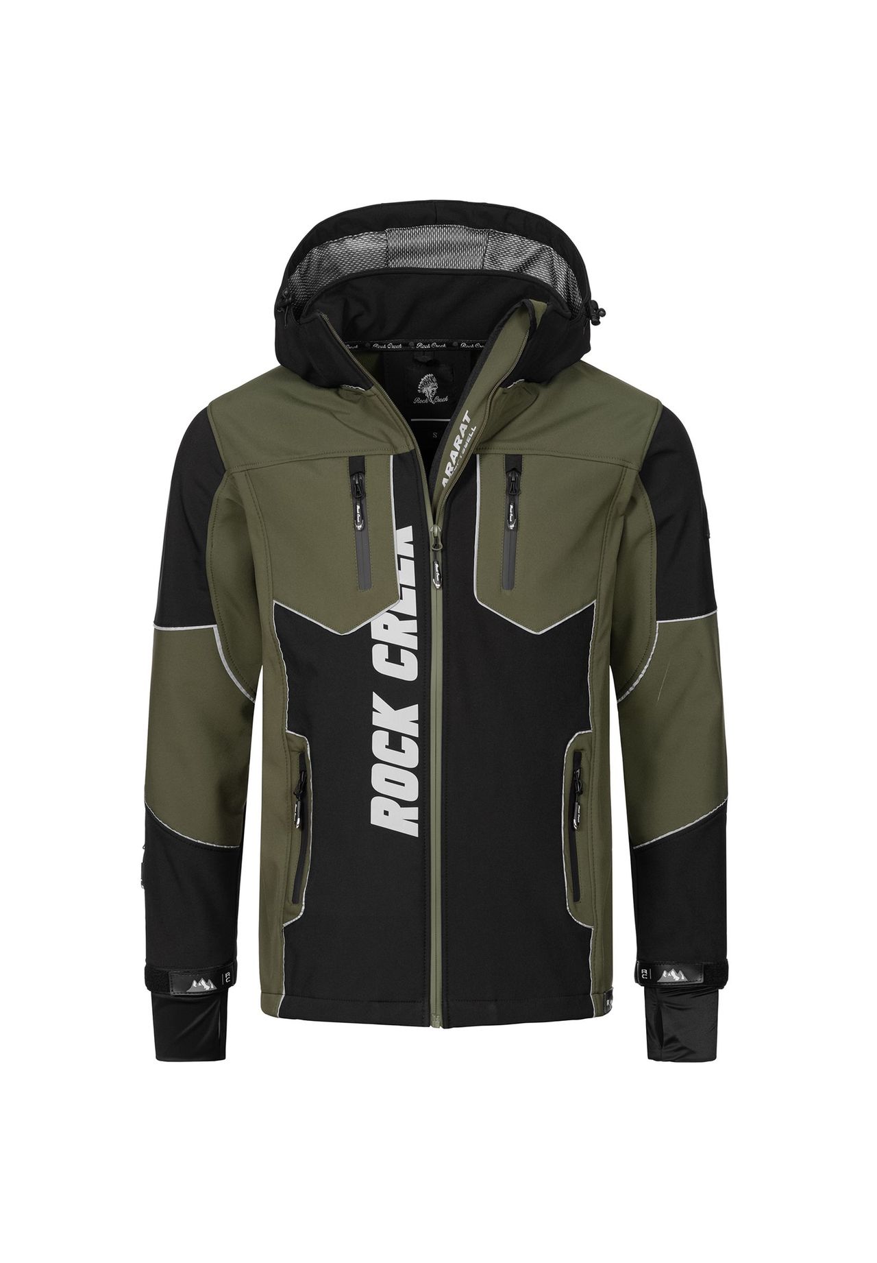 Куртка софтшелл, куртка стандартного кроя Rock Creek, черный
Куртка софтшелл, куртка стандартного кроя Rock Creek, черный