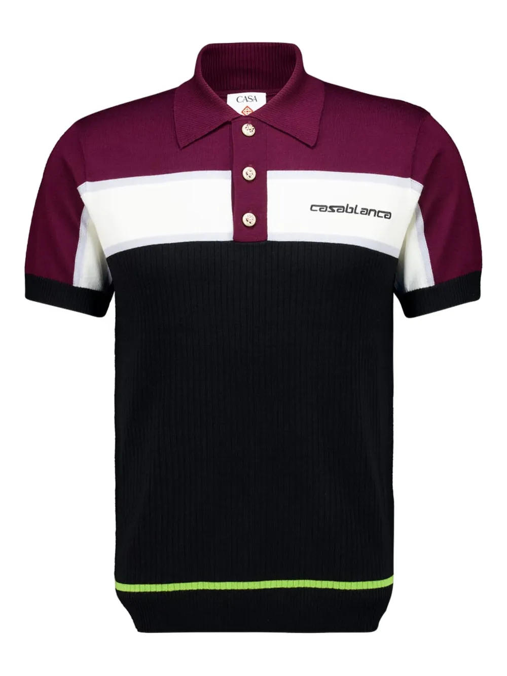 Поло из мериносовой шерсти Casablanca, черный
Поло из мериносовой шерсти Casablanca, черный