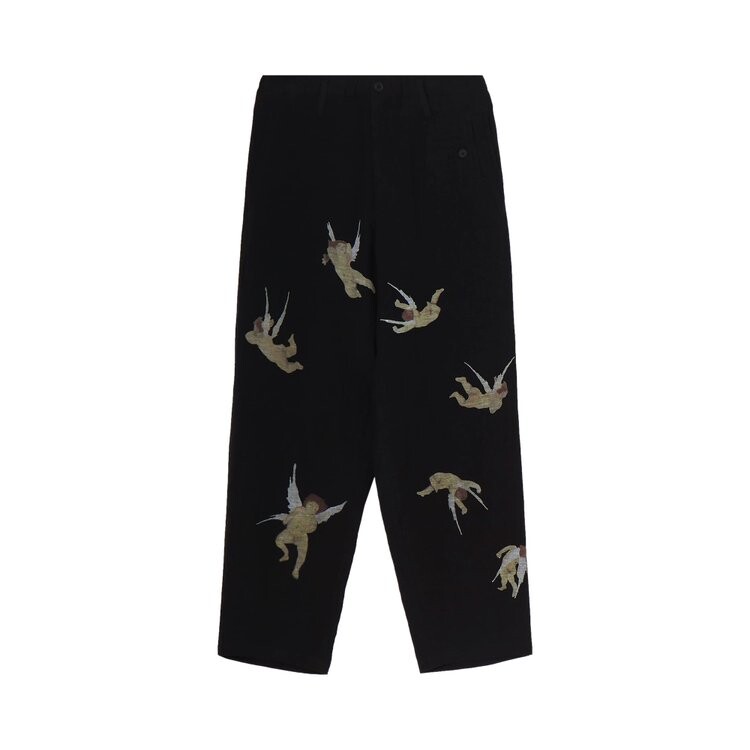 Брюки Yohji Yamamoto Angel Print Pants, черный
Брюки Yohji Yamamoto Angel Print Pants, черный