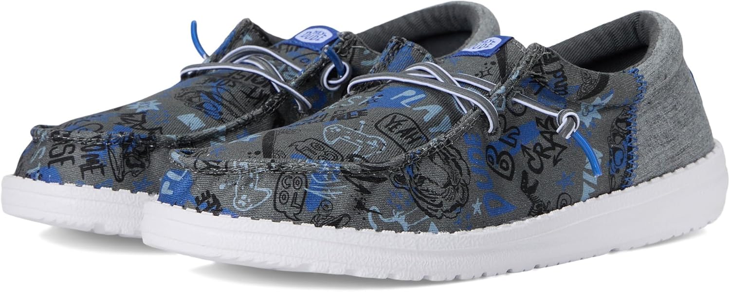 Детские кроссовки Hey Dude Kids Wally Funk Graffiti Mix Heydude, серый
Детские кроссовки Hey Dude Kids Wally Funk Graffiti Mix Heydude, серый