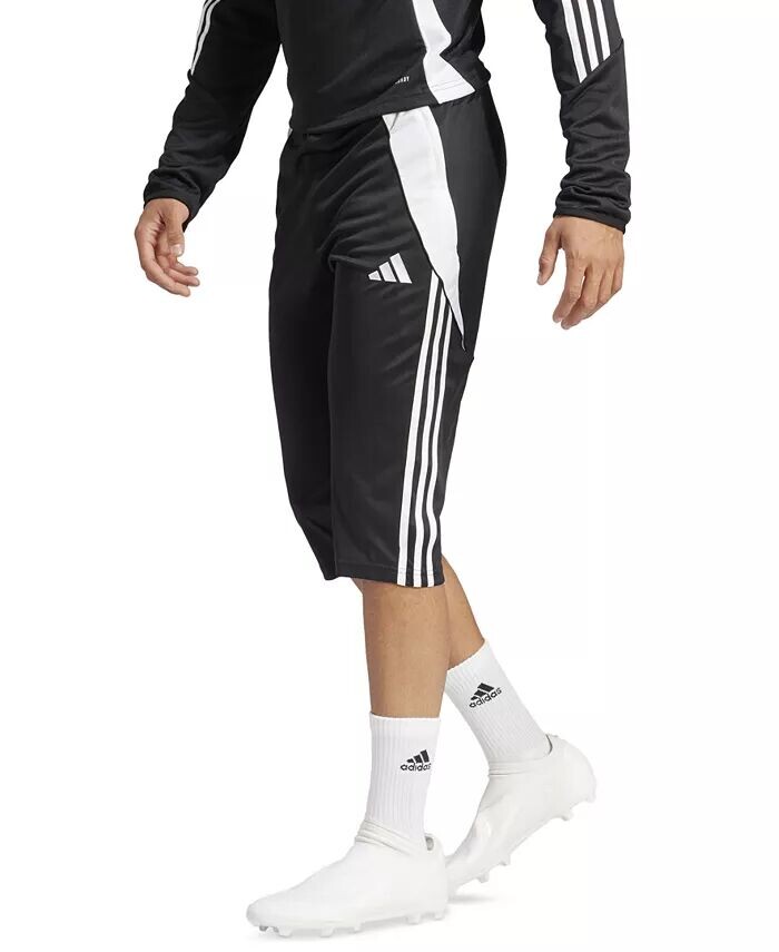 Мужские брюки Tiro 24 3/4 adidas, черный
Мужские брюки Tiro 24 3/4 adidas, черный