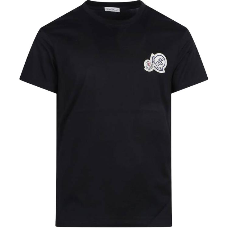 Футболка с логотипом на заплатке Moncler, черный
Футболка с логотипом на заплатке Moncler, черный