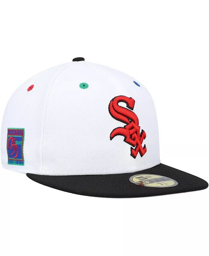 Мужская белая, черная приталенная шляпа Chicago White Sox 95th Anniversary Primary Eye 59FIFTY New Era
Мужская белая, черная приталенная шляпа Chicago White Sox 95th Anniversary Primary Eye 59FIFTY New Era