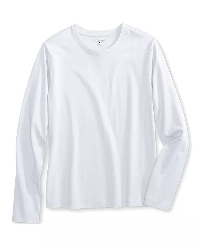 Школьная форма для девочек, футболка Essential с длинными рукавами Lands' End, белый
Школьная форма для девочек, футболка Essential с длинными рукавами Lands' End, белый