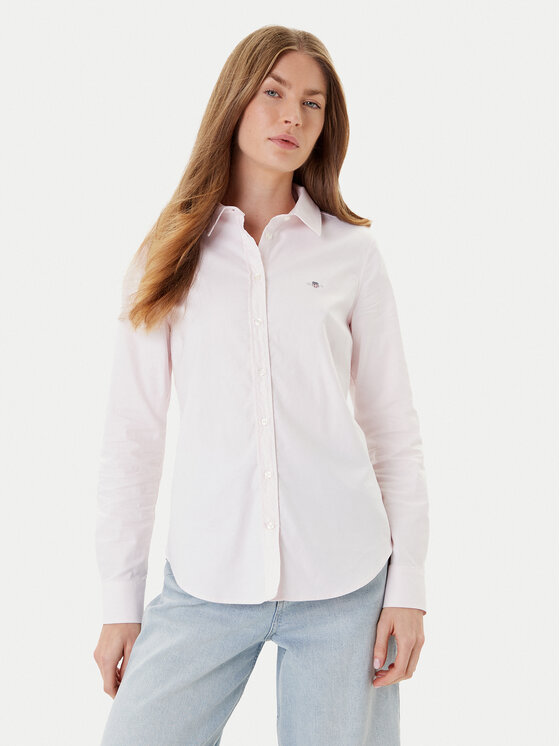 Рубашка slim fit Shield 4300141 Gant, розовый
Рубашка slim fit Shield 4300141 Gant, розовый