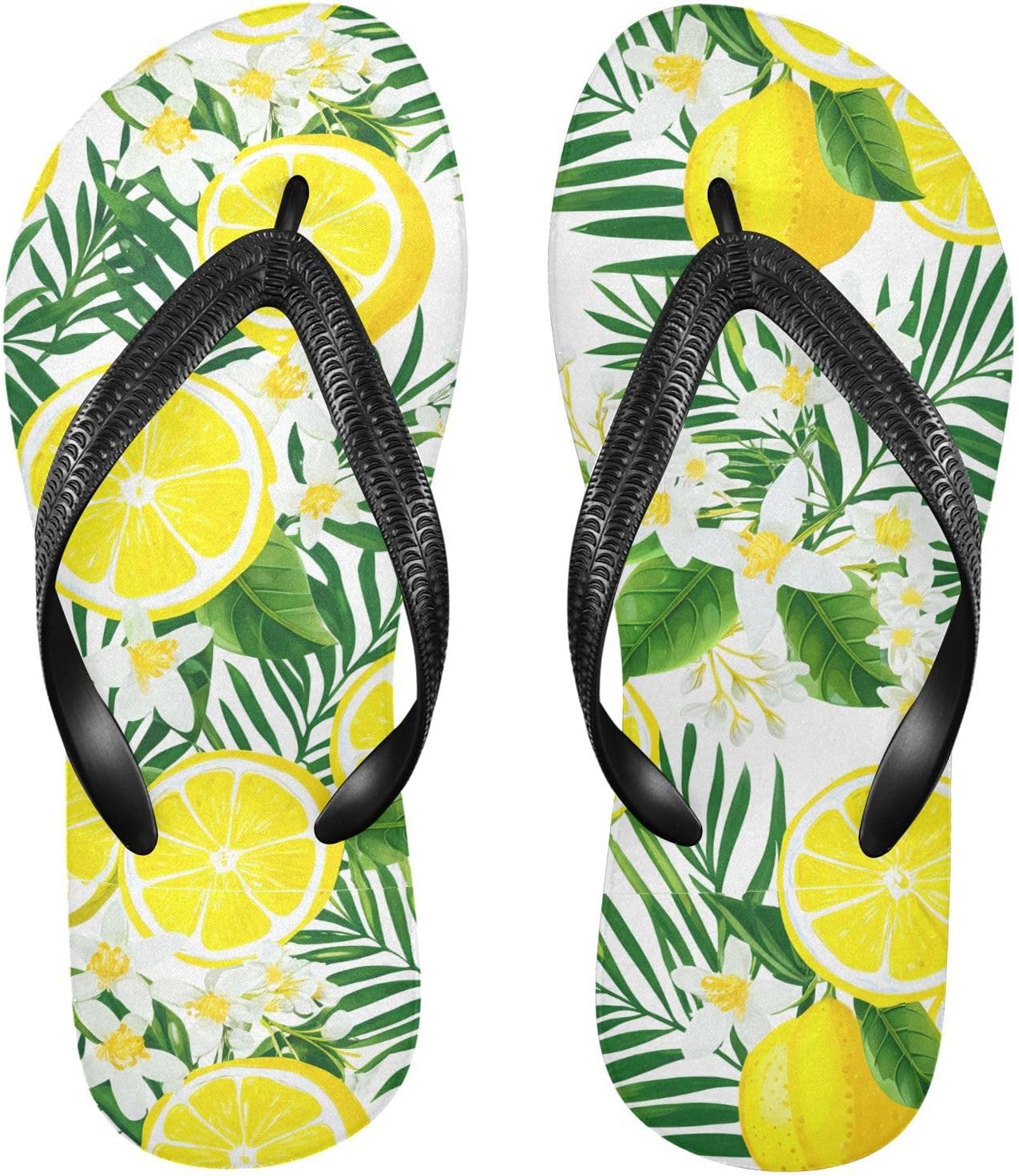 Пляжные шлепанцы с нескользящей резиновой подошвой и рисунком пальмы «Лимонный цветок» для мужчин и женщин Sinestour, белый
Пляжные шлепанцы с нескользящей резиновой подошвой и рисунком пальмы «Лимонный цветок» для мужчин и женщин Sinestour, белый