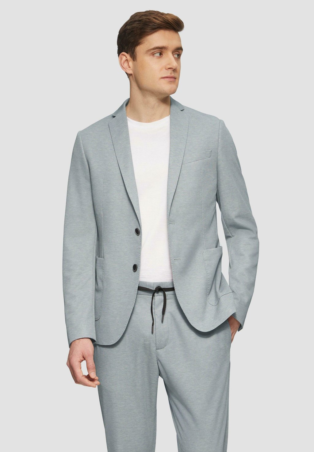 Пиджак-блейзер JOGG: AUS ZWEIFARBIGEM s.Oliver BLACK LABEL, бирюзовый
Пиджак-блейзер JOGG: AUS ZWEIFARBIGEM s.Oliver BLACK LABEL, бирюзовый