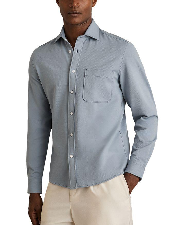 Каппо Овершерт из мягкого твила Regular Fit REISS, синий
Каппо Овершерт из мягкого твила Regular Fit REISS, синий