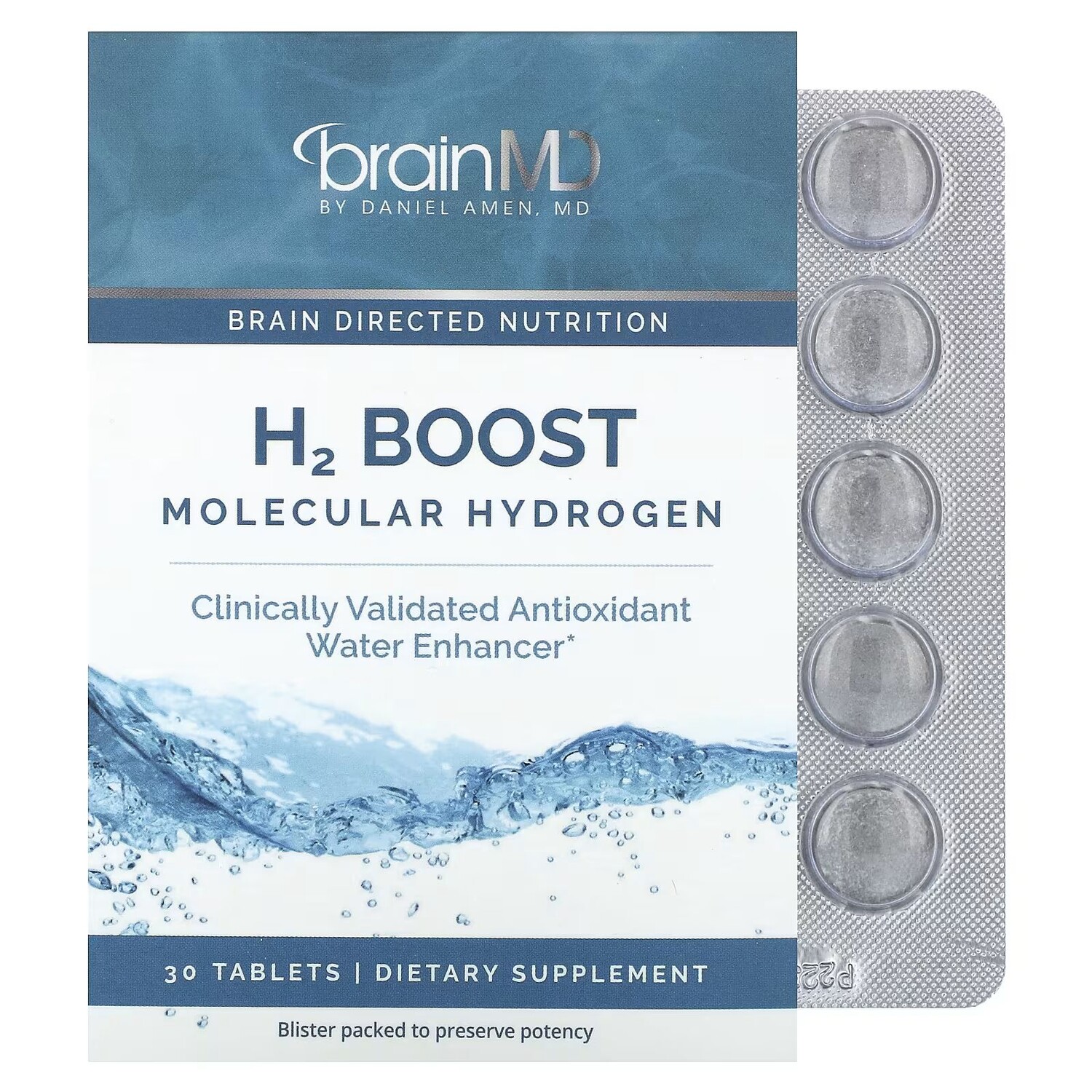 Молекулярный водород H2 Boost, 30 таблеток Brainmd
Молекулярный водород H2 Boost, 30 таблеток Brainmd