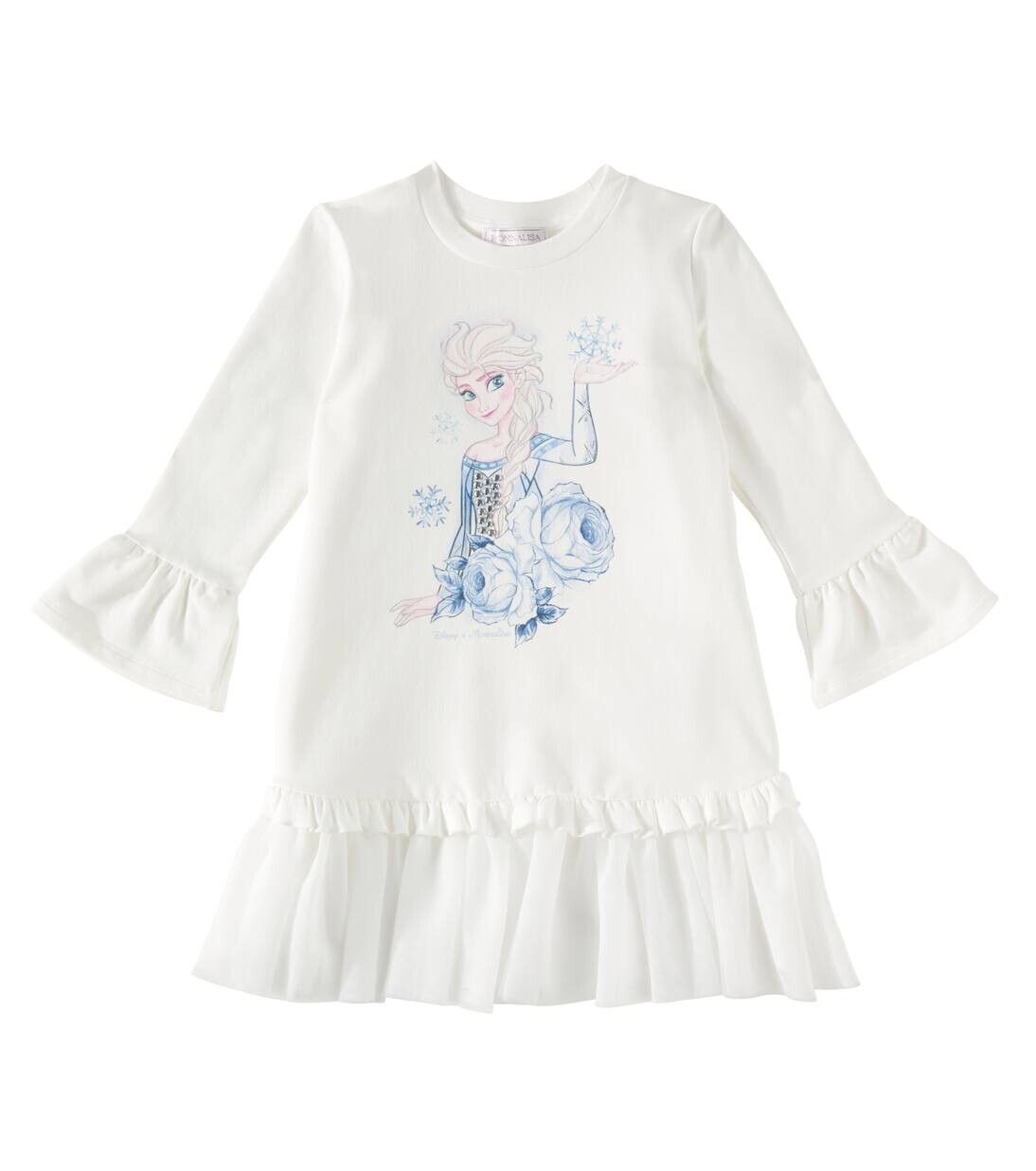 Платье-свитшот из хлопка Monnalisa, цвет panna
Платье-свитшот из хлопка Monnalisa, цвет panna