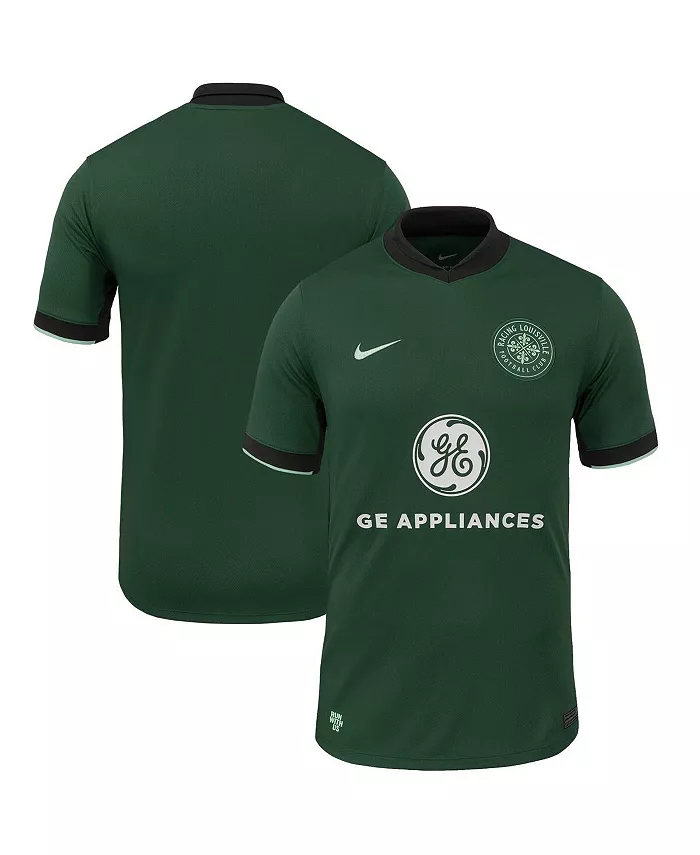 Мужская футболка Racing Louisville FC 2025 The Roots Kit Stadium Replica в лесном зеленом цвете Nike
Мужская футболка Racing Louisville FC 2025 The Roots Kit Stadium Replica в лесном зеленом цвете Nike