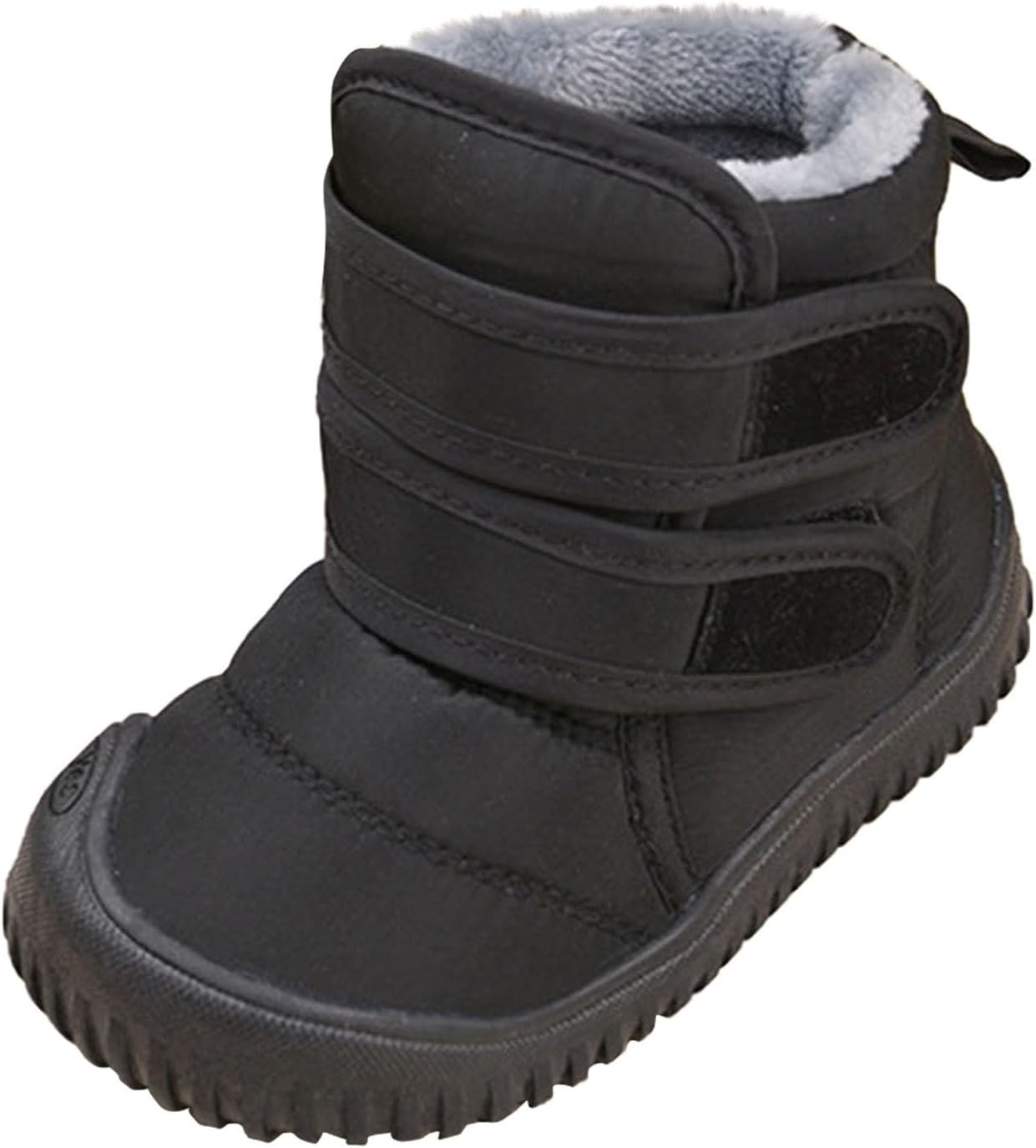 Зимние сапожки для мальчиков и девочек, с утеплителем из меха, плюшевые, теплые и удобные, с противоскользящей подошвой, для улицы и дома Generic, Black-A
Зимние сапожки для мальчиков и девочек, с утеплителем из меха, плюшевые, теплые и удобные, с противоскользящей подошвой, для улицы и дома Generic, Black-A