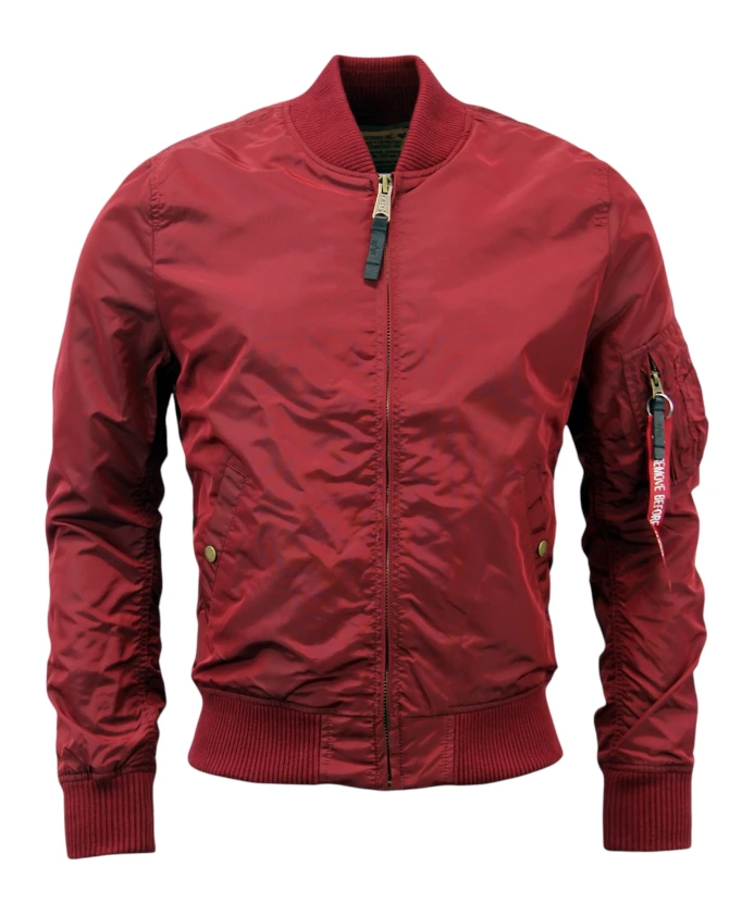 Легкая летняя куртка-бомбер, модель TT Alpha Industries, красный
Легкая летняя куртка-бомбер, модель TT Alpha Industries, красный