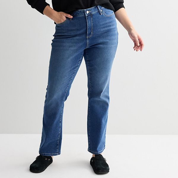 Джинсы bootcut mid-rise plus size Sonoma Goods For Life, Deep Blue Wash
Джинсы bootcut mid-rise plus size Sonoma Goods For Life, Deep Blue Wash