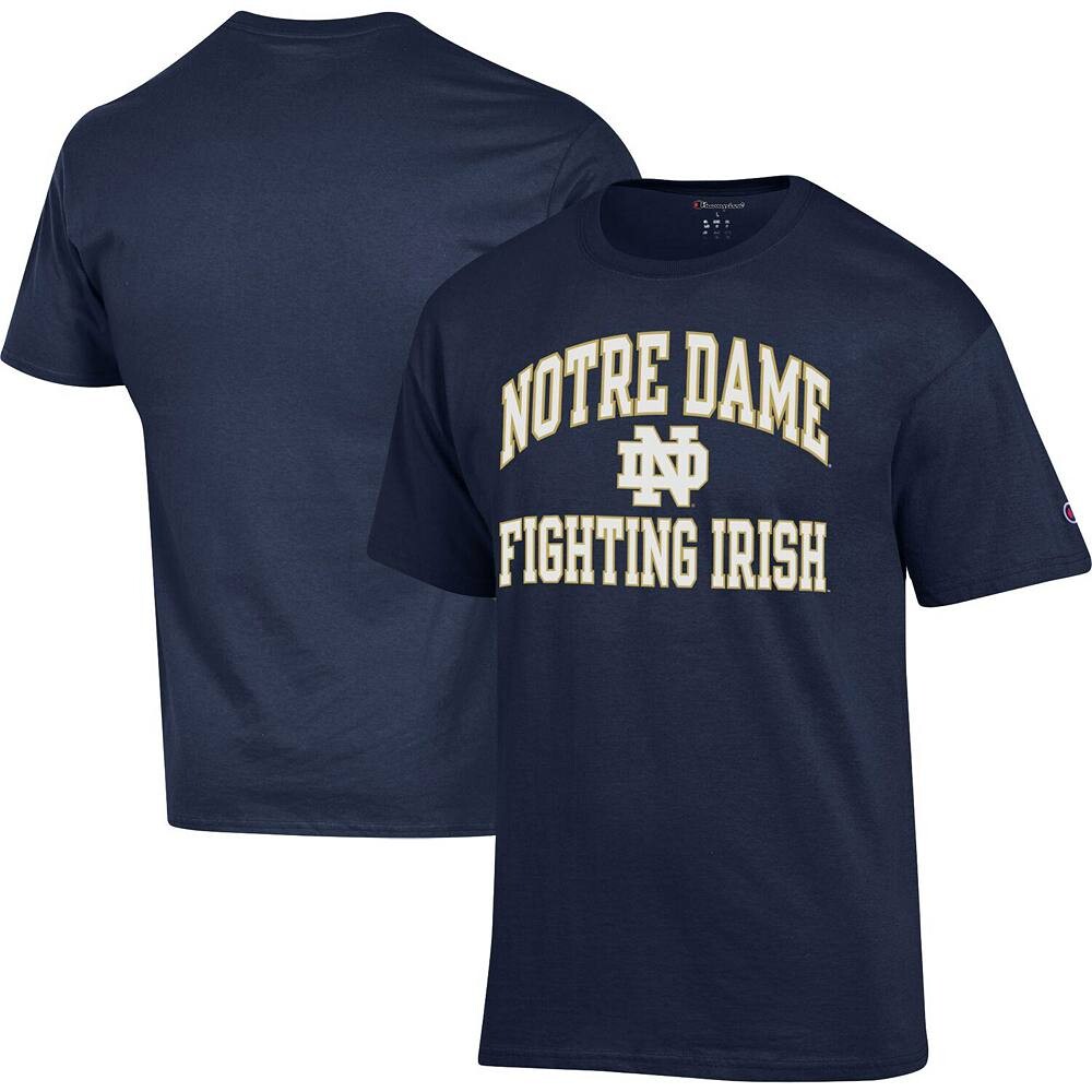 Мужская темно-синяя футболка Champion Notre Dame Fighting Irish High Motor, цвет Ntd Navy
Мужская темно-синяя футболка Champion Notre Dame Fighting Irish High Motor, цвет Ntd Navy