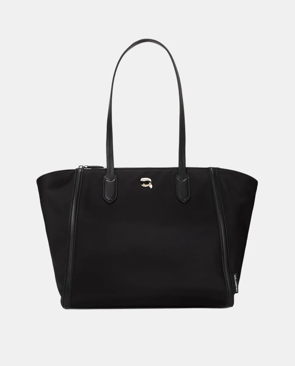 Большая сумка через плечо из полиамида с застежкой-молнией Karl Lagerfeld, черный
Большая сумка через плечо из полиамида с застежкой-молнией Karl Lagerfeld, черный