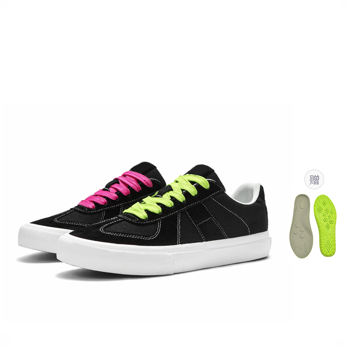 7 SEVFUN Низкие скейтерские кроссовки унисекс черные - непарные (с латексными стельками), цвет Mismatched (with Latex Insoles)
7 SEVFUN Низкие скейтерские кроссовки унисекс черные - непарные (с латексными стельками), цвет Mismatched (with Latex Insoles)