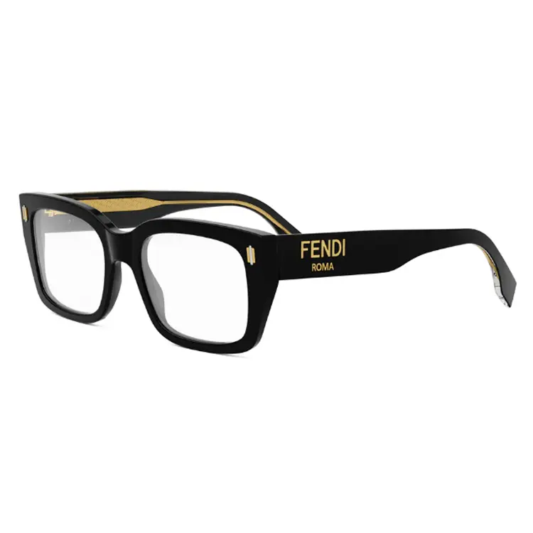 Ацетатные оправы для очков Unisex Black FENDI, черный
Ацетатные оправы для очков Unisex Black FENDI, черный
