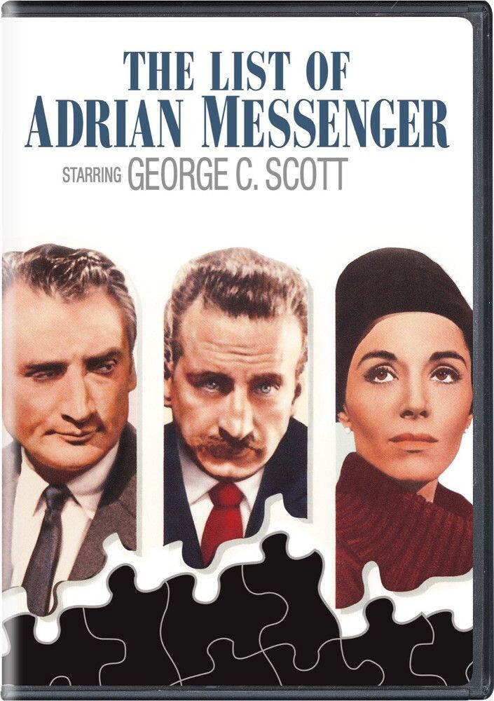 Диск DVD List Of Adrian Messenger (1963
Диск DVD List Of Adrian Messenger (1963