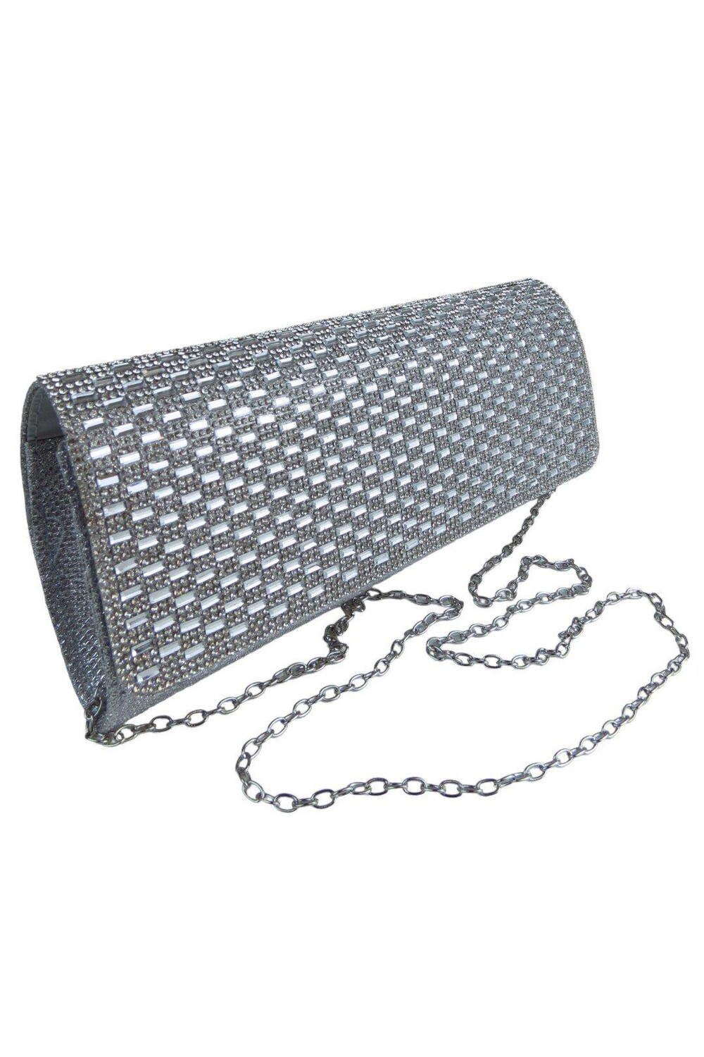 Клатч Diamante Tube Paulo Due, серебро
Клатч Diamante Tube Paulo Due, серебро