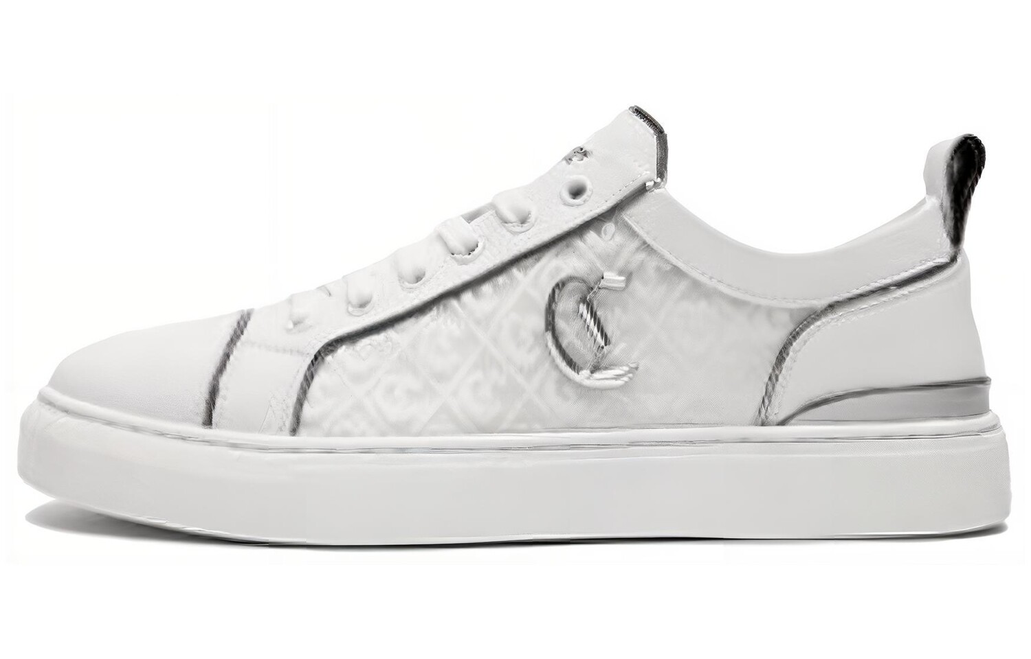 Кеды мужские, обувь для скейтбординга низкая Белый Серебристый Cabbeen
Кеды мужские, обувь для скейтбординга низкая Белый Серебристый Cabbeen