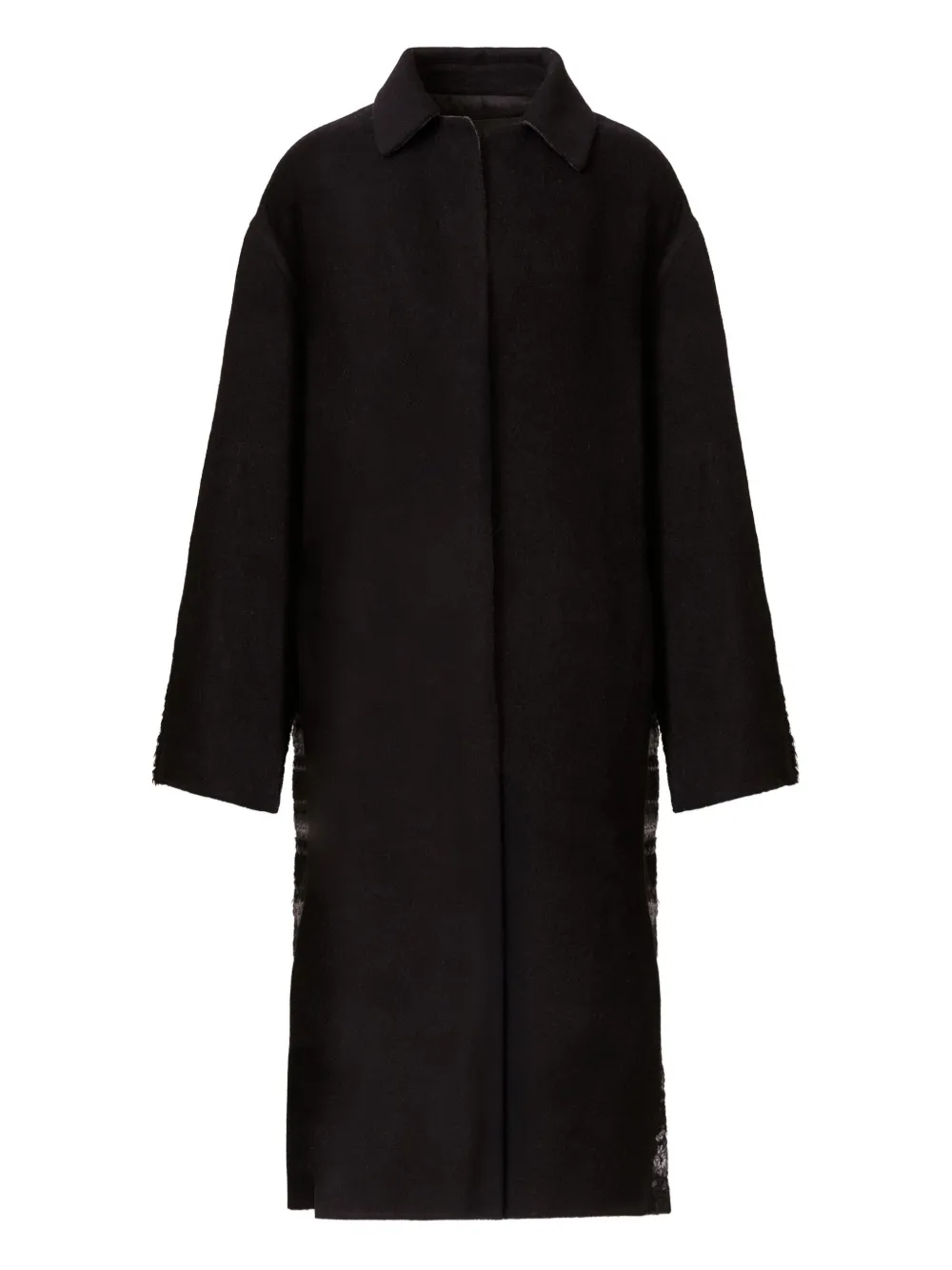 Фактурное пальто со вставками Fabiana Filippi, черный
Фактурное пальто со вставками Fabiana Filippi, черный